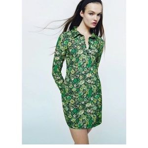 NWT Zara floral mini dress